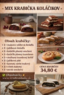 Mix box koláčikov k dispozici len na 2.5.2026